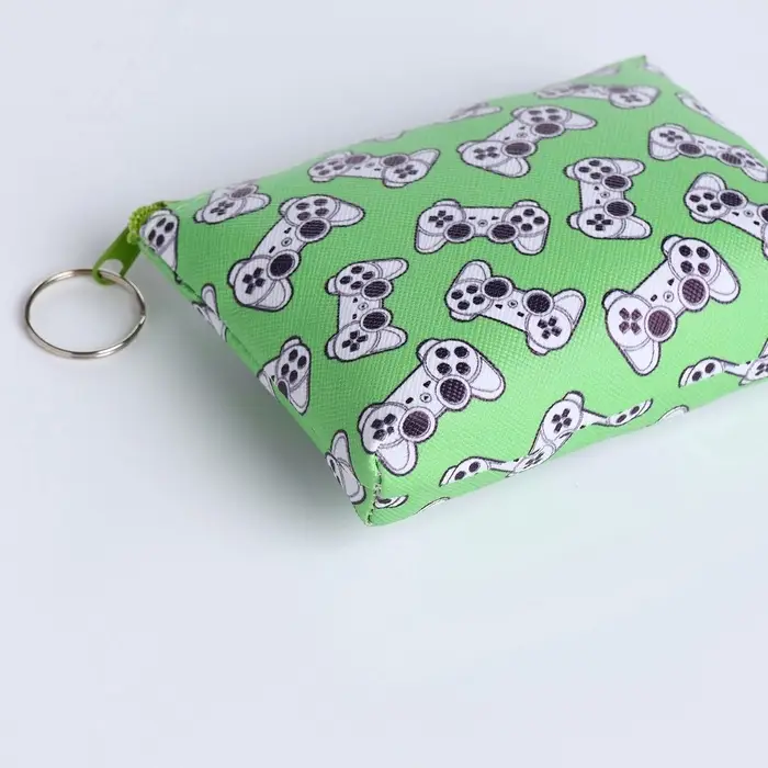 Кошелёк детский &laquo;Джойстик&raquo;, монетница, на молнии, МИКС