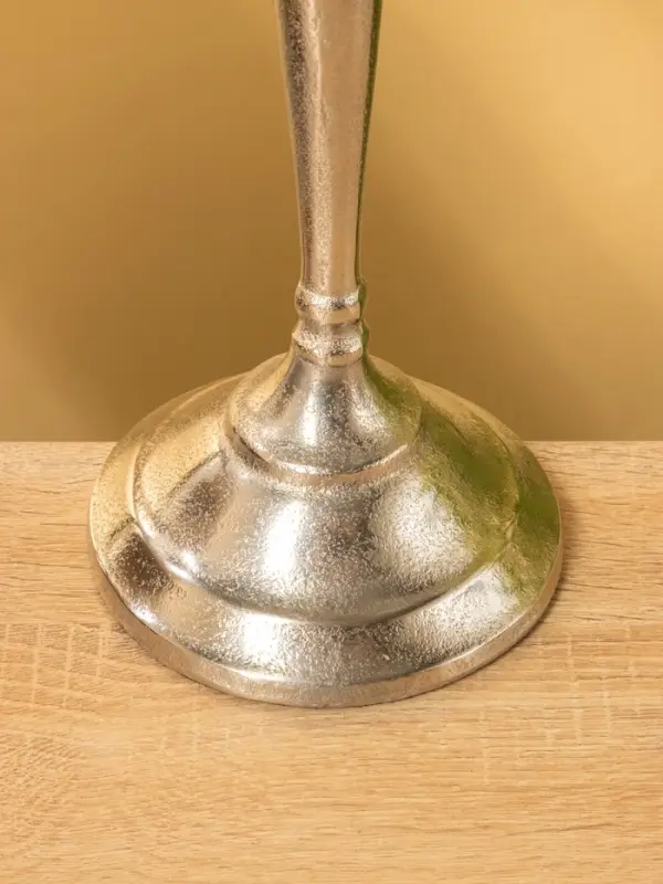 Подсвечник  Подсвечник "Великолепный век" алюминий 13х13х33 см