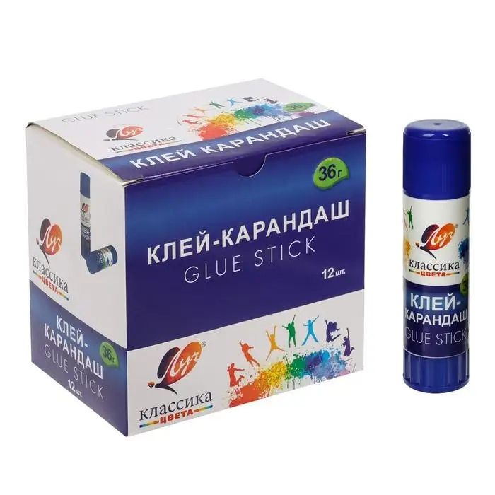 Клей-карандаш PVP 36 г Луч &laquo;Классика&raquo;