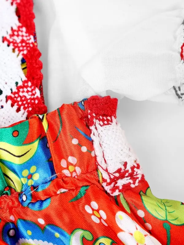 Карнавальный набор "Милая Настенька" рост 110-116, красный