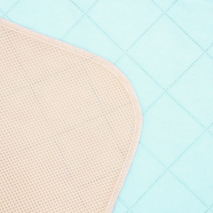 Пелёнка для животных многоразовая впитывающая, 70 х 100 см, мятная