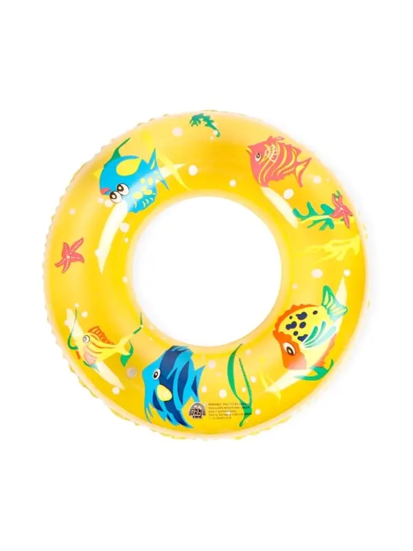 Круг для плавания 65 см, цвет желтый