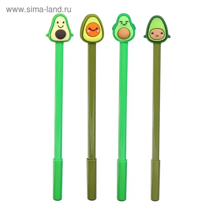 Ручка - прикол гелевая «Авокадо» Ручка - прикол гелевая «Авокадо»