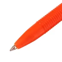 Ручка шариковая ErichKrause R-301 Matic Orange, узел 0.7 мм, автоматическая, стержень синий