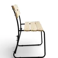 Скамейка деревянная, 120&times;50&times;82.5 см, для дачи и сада