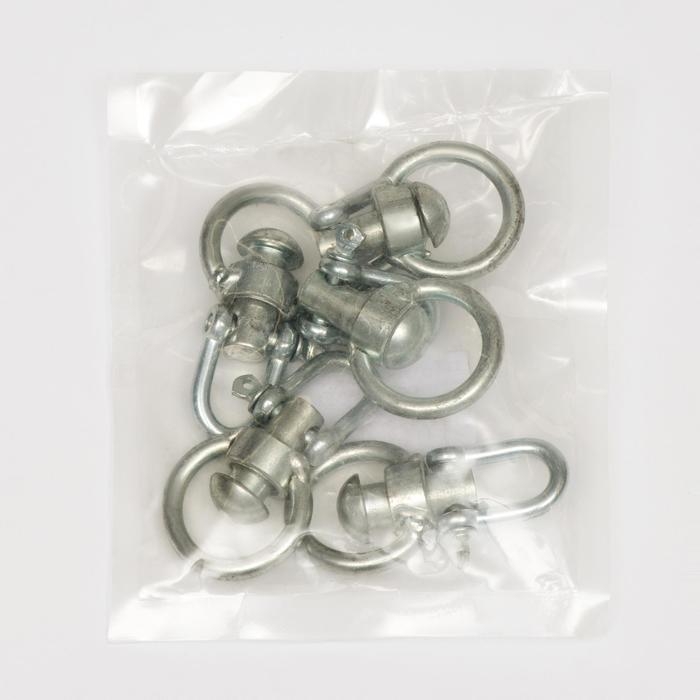 Вертлюг со скобой, большой (длина-9 см, ширина-4,5 см) Вертлюг со скобой, большой (длина-9 см, ширина-4,5 см)