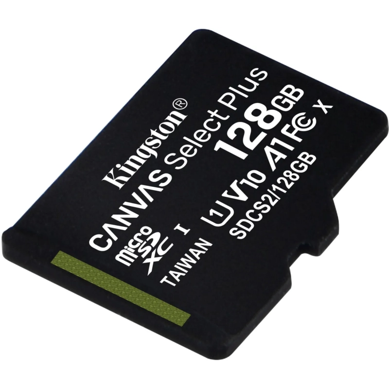 Карта памяти Kingston Canvas Select Plus microSDXC UHS-I, SDCS2/128GBSP