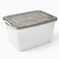 Ящик для хранения Darel-box, 75 л, 70&times;49&times;37 см, с крышкой, МИКС