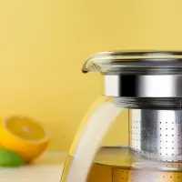 VETTA Чайник заварочный 1100мл, ситечко из нерж.стали, стекло, полипропилен