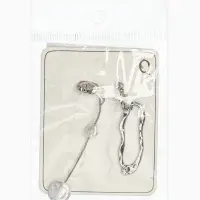 Серьги жемчуг &laquo;Корейский стиль&raquo;, белые в серебре