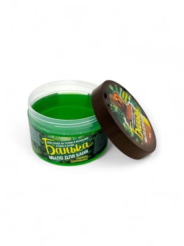 Мыло для бани густое «Банька» хвойное здоровьице, 250 мл Мыло для бани густое «Банька» хвойное здоровьице, 250 мл
