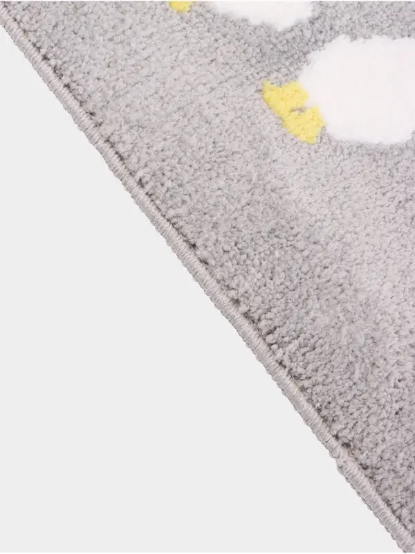 Коврик Доляна &laquo;Гуси&raquo;, 40&times;60 см, микрофибра, серый