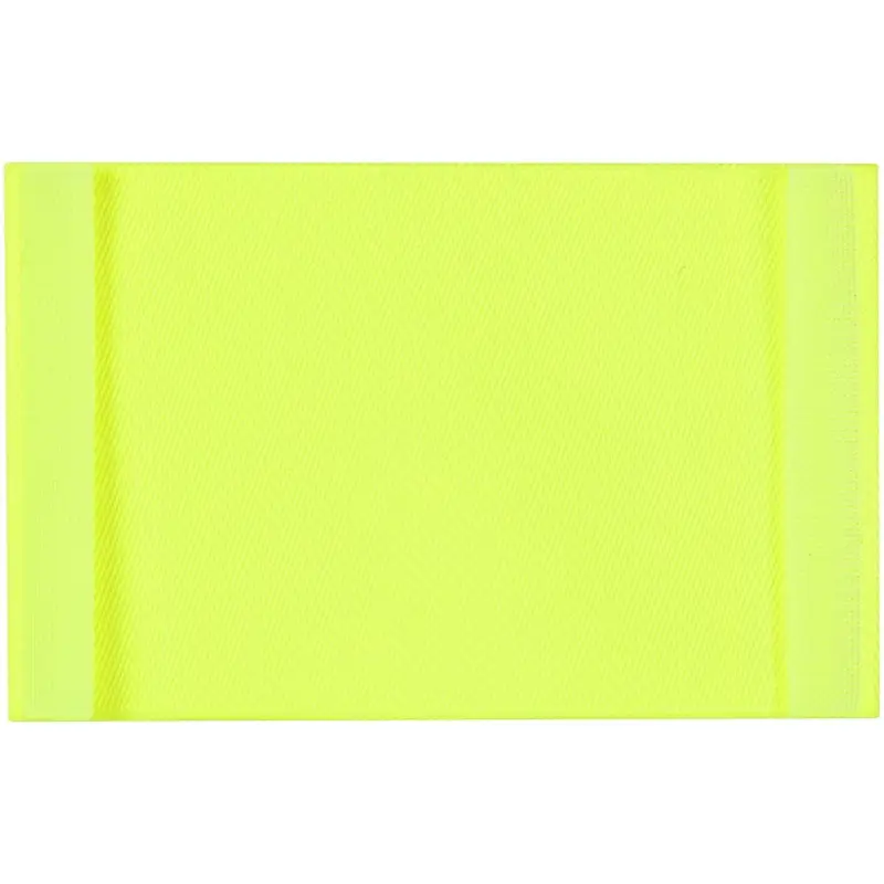 Лейбл тканевый Epsilon, XL, желтый неон