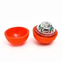 Интерактивная игрушка для собак &laquo;Гравитационный мяч&raquo;, 5.5 см, оранжевая