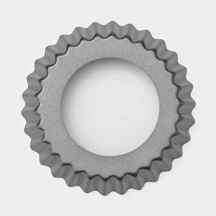 Форма для выпечки Доляна «Жаклин», d=11 см, со съёмным дном, антипригарное покрытие, цвет чёрный Форма для выпечки Доляна «Жаклин», d=11 см, со съёмным дном, антипригарное покрытие, цвет чёрный