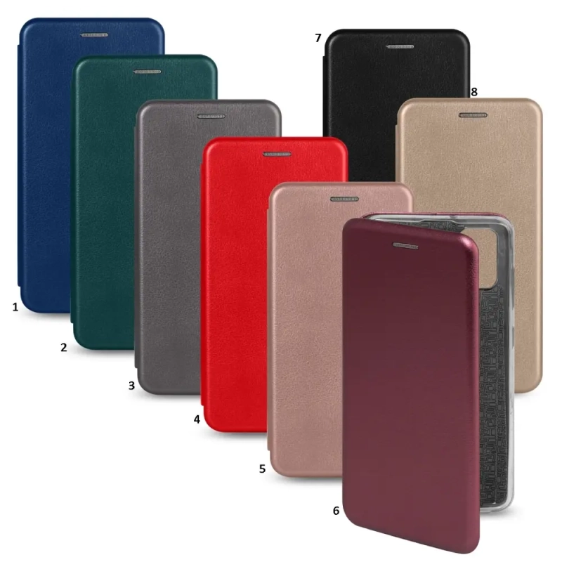 Чехол-книжка Samsung A41 цвета в ассортименте Чехол-книжка Samsung A41 цвета в ассортименте