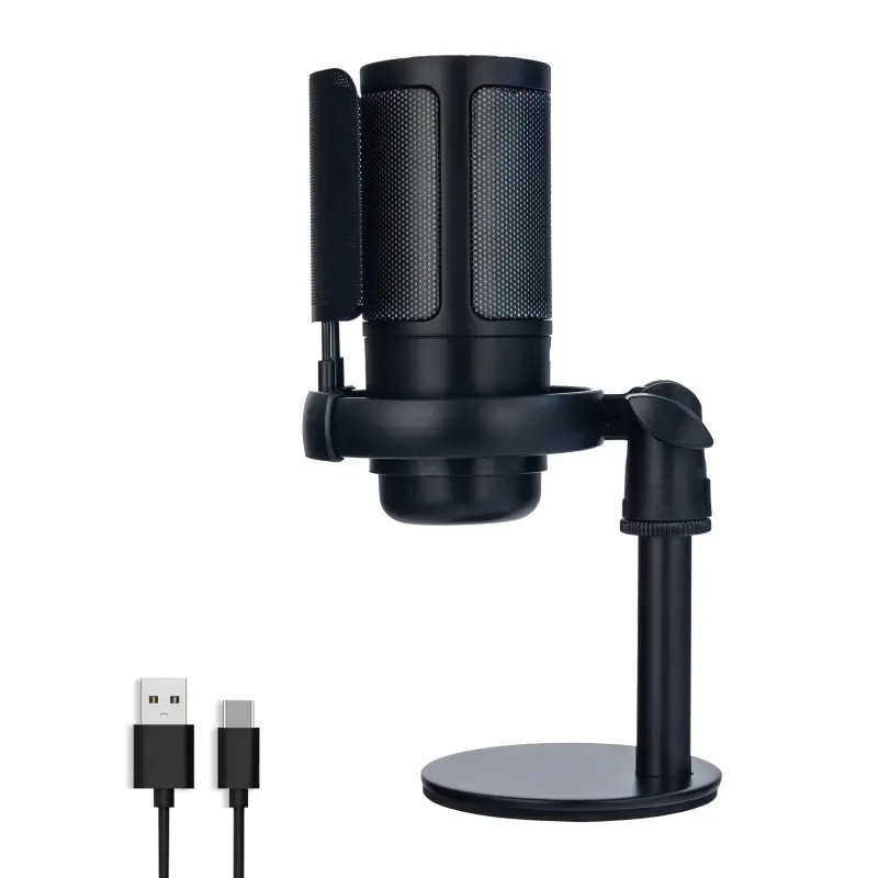 Микрофон игровой для стриминга RGB с подсветкой WM-M60 ISA