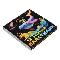 Пластилин мягкий (восковой) &laquo;Луч. Фантазия&raquo;, 12 цветов, 180 г, со стеком, МИКС