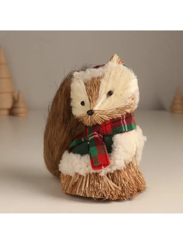 Фигурка новогодняя &laquo;Енотик в зимней одёжке&raquo;, 8&times;13&times;14 см