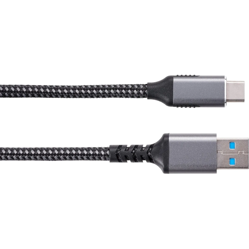 Кабель USB3.2 Gen2, AM->CM, 10Gbs, All Shell 2м VCOM <CU401M-2M