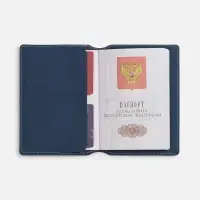 Обложка для паспорта Detalli, синяя