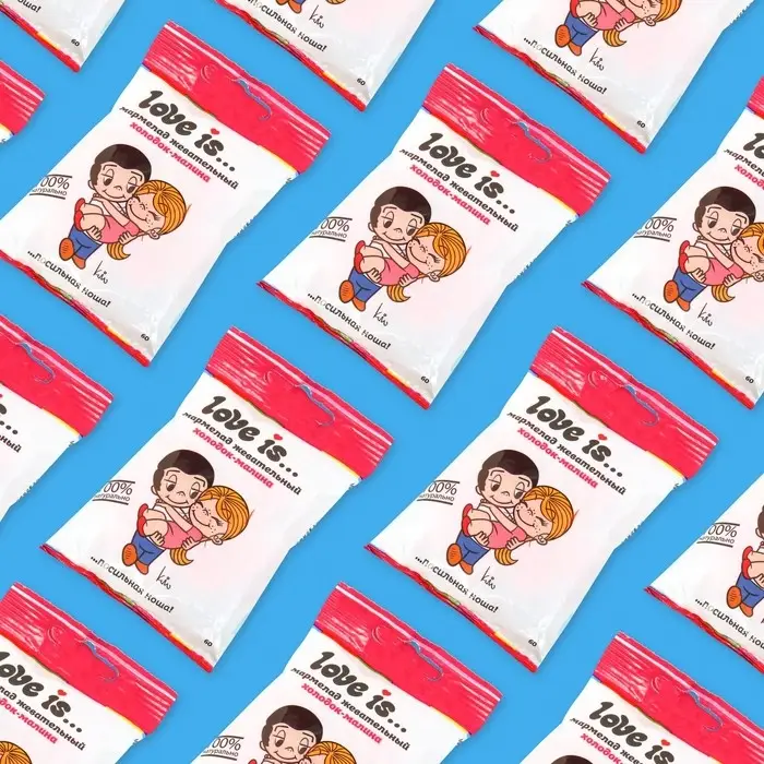 Мармелад Love Is «ЖуйМиксик», холодок-малина, 25 г Мармелад Love Is «ЖуйМиксик», холодок-малина, 25 г