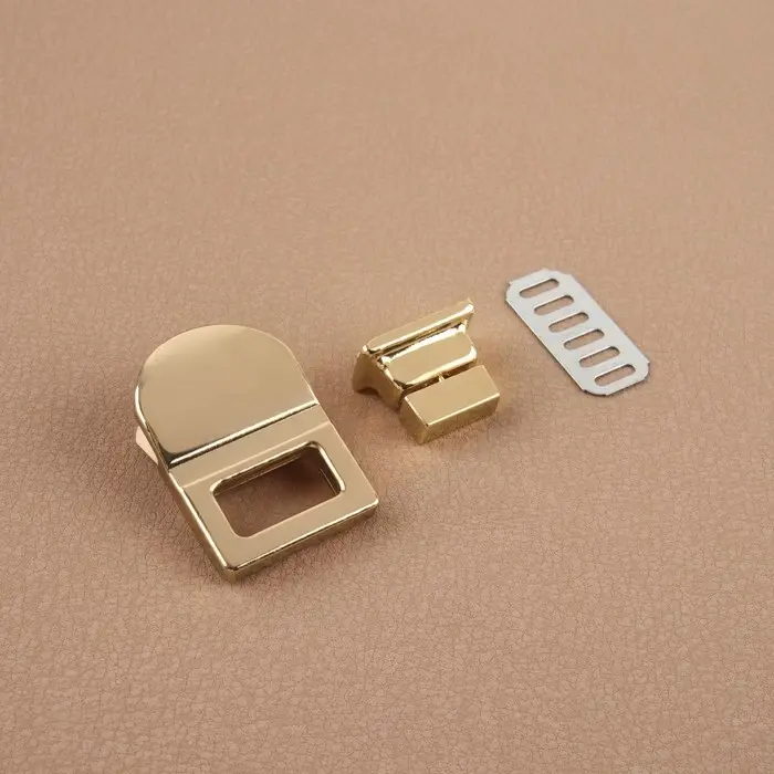 Застёжка для сумки, 2,3 × 3,5 см, цвет золотой Застёжка для сумки, 2,3 × 3,5 см, цвет золотой