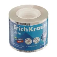 Набор из клейких лент ErichKrause Clear, 12 мм &times; 33 м, прозрачная
