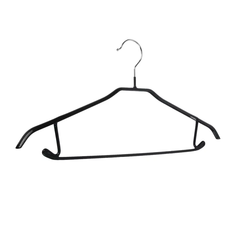 VETTA Вешалка металл с ПВХ покрытием 45см, цвет черный, TCH-202