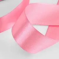 Лента атласная, 25 мм, 23&plusmn;1 м, нежно-розовая №147