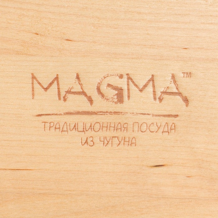 Сковорода чугунная Magma «Янсан», 21,5×16,5×4,4 см, индукция, цвет чёрный Сковорода чугунная Magma «Янсан», 21,5×16,5×4,4 см, индукция, цвет чёрный
