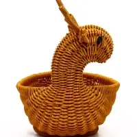 Корзина пластик 30 х 23 х 30 см, Олень