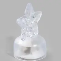 Фигурка светодиодная &laquo;Звезда&raquo;, декоративная, 3хLR1130, 3.9&times;2&times;6 см