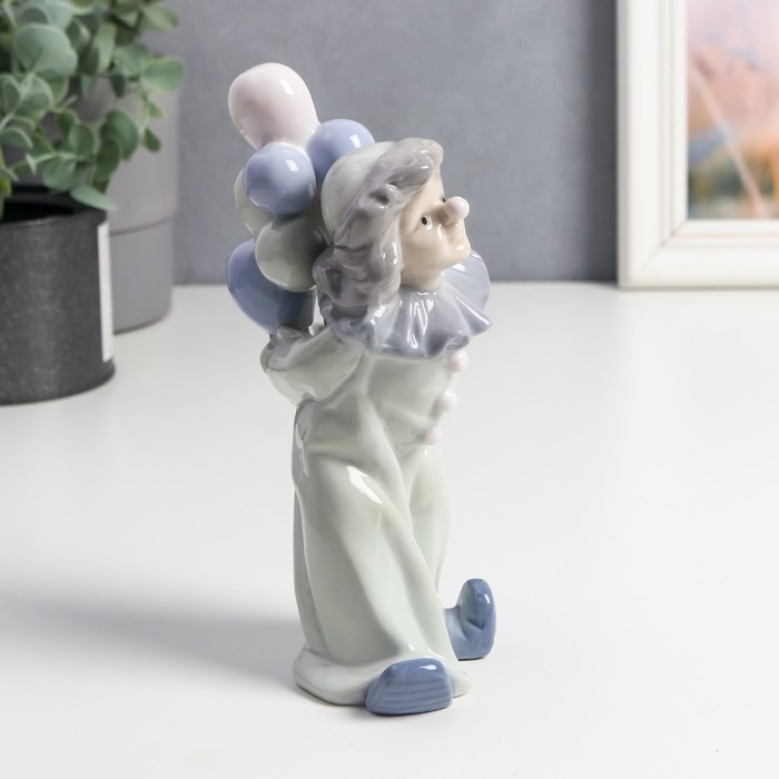 Сувенир керамика  Сувенир керамика "Клоун с воздушными шариками" цветной 17х7х7,5 см