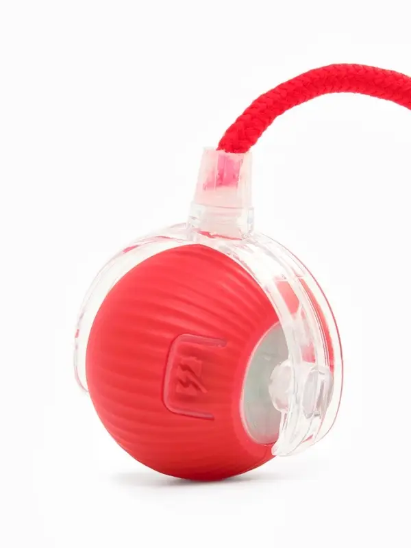 Интерактивная игрушка для кошек  Интерактивная игрушка для кошек "Убегающий хвост", красная