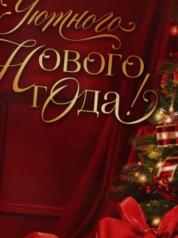 Открытка &laquo;Уютного нового года&raquo;, подарки, 12&times;18 см