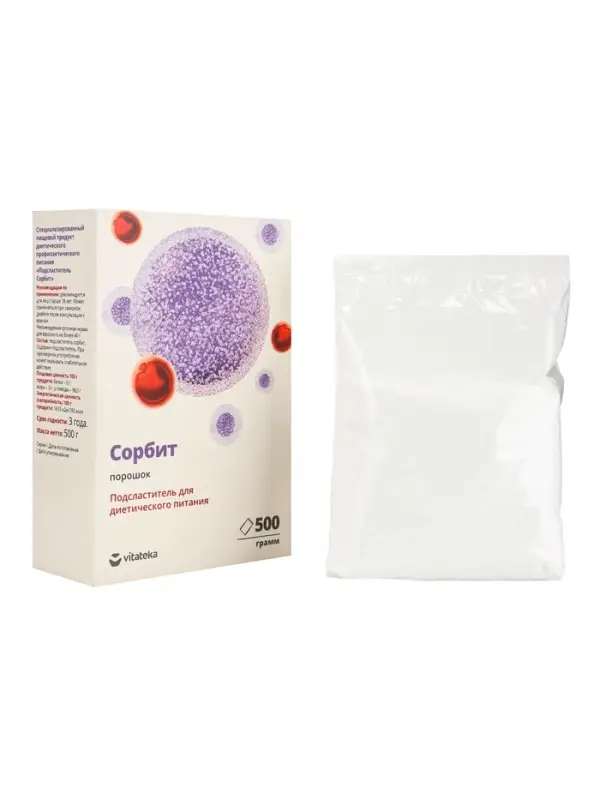 Подсластитель &laquo;ВИТАТЕКА&raquo; для диетического питания, порошок, 500 г