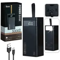 Внешний аккумулятор PB-320 50000 mAh черный (20шт/кор)