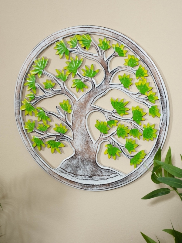 Панно резное МДФ "Древо жизни", 50х50х0,6 см