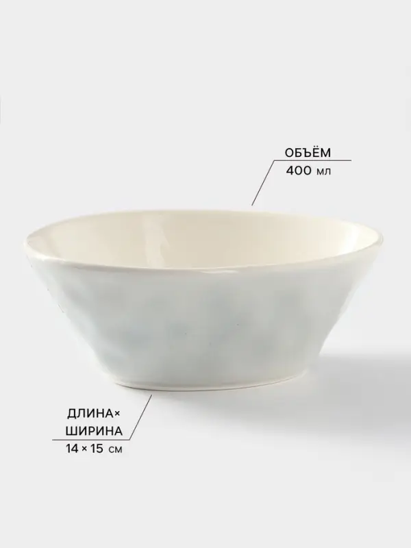 Набор тарелок Керамика ручной работы &laquo;Рестос&raquo;, 2 предмета, 1 сорт, Иран