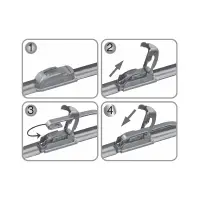 Щетка стеклоочистителя AVS Optimal Line OL-23 (58см)