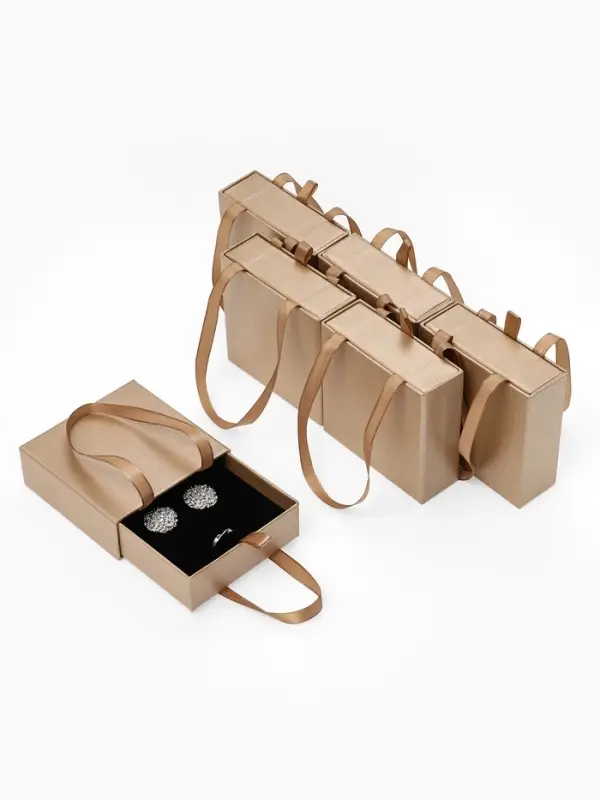 Набор коробочек подарочных 6 шт. под набор &laquo;Премиум&raquo;, 9.8&times;9.8, цвет золото (9911220)