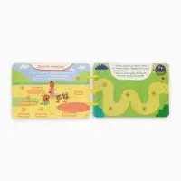 Большая книга с липучками &laquo;Мои первые липучки. Три кота&raquo;, А4, 100 липучек