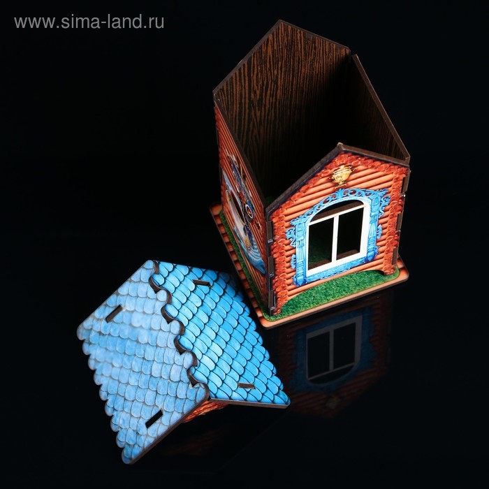 Чайный домик Чайный домик "Самовар", 9,8×9,8×17,4 см