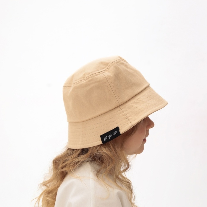 Панама детская Панама детская "Классика" MINAKU цвет бежевый, р-р 52