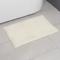 Коврик для дома LaDо́m, букли, плотность 1400 г, 50&times;80 см, белый