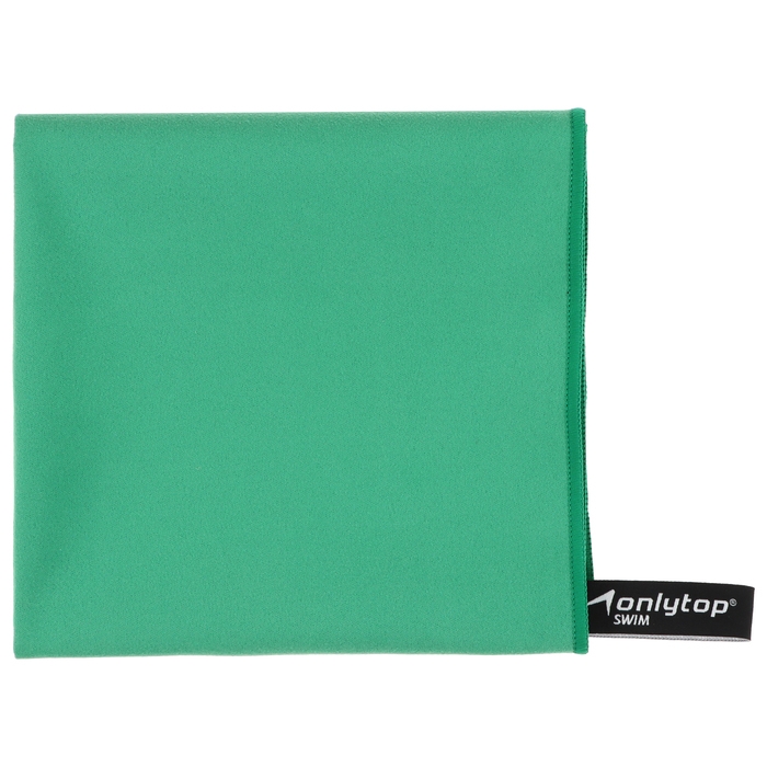Полотенце из микрофибры ONLYTOP, 76х152 см, цвет зелёный Полотенце из микрофибры ONLYTOP, 76х152 см, цвет зелёный
