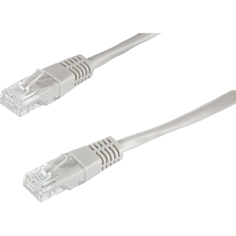 Патч-корд BigTech OPCC004 UTP CCA кат.5e/3м/литой/многожильный (серый)