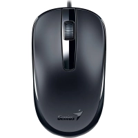 Мышь компьютерная Genius DX-120, Optical, USB, 1000dpi, Black, 31010010400