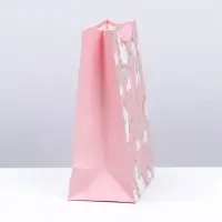 Пакет подарочный, упаковка, &laquo;Единорожки и радуга&raquo;, 14 х 11 х 6.5 см